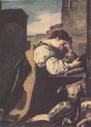 Domenico  Feti Melancholy or the Penitent Magdalen (mk05) Sweden oil painting artist